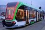 В Калининграде испытывается первый в России узкоколейный низкопольный двухсекционный трамвай